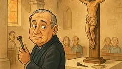 Barzelletta: Moratti è in chiesa, sente una voce