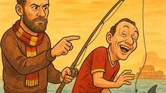 Barzelletta: Totti: «Che razza sono questi pesci?»