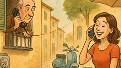 Barzelletta: Al telefono «Pronto? La sai?»