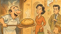 Barzelletta: «Pane fresco! Caldo!»