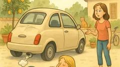 Barzelletta: Una bionda dal carrozziere per il tetto