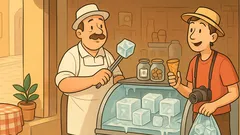 Barzelletta: Vendesi gelateria, liquidazione totale!