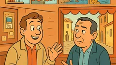 Barzelletta: Luca e Marco si rincontrano al bar