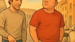 Barzelletta: Totti cammina con Del Piero