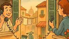 Barzelletta: Al telefono «Pronto? Dica pure.»