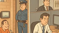 Barzelletta: Che peccato non finire in prigione…