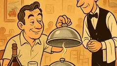 Barzelletta: Un cameriere serve il pollo...