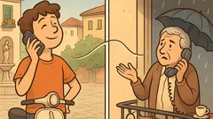 Barzelletta: Al telefono: «Pronto? È Seregno?»