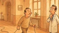 Barzelletta: Un ospite in manicomio tira uno spago