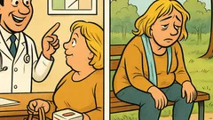 Barzelletta: Una bionda corpulenta va dal medico…