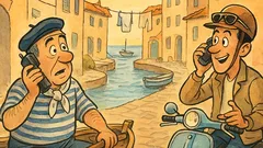 Barzelletta: «Pronto? Remo, la barca?»