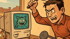 Barzelletta: Cos’è l’hardware? Quello che prende botte