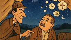 Barzelletta: Holmes e Watson vanno in campeggio