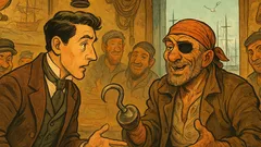 Barzelletta: Un gentleman incontra un pirata