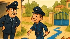 Barzelletta: un carabiniere e il cancello fresco