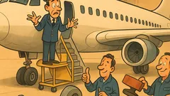 Barzelletta: un pilota segnala un topo