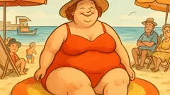 Barzelletta: Cosa fa una donna in spiaggia?